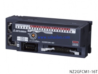 NZ2GFCM1-16D |16點 DC24V（漏型）輸入，遠程模塊、MIL連接器、1線式